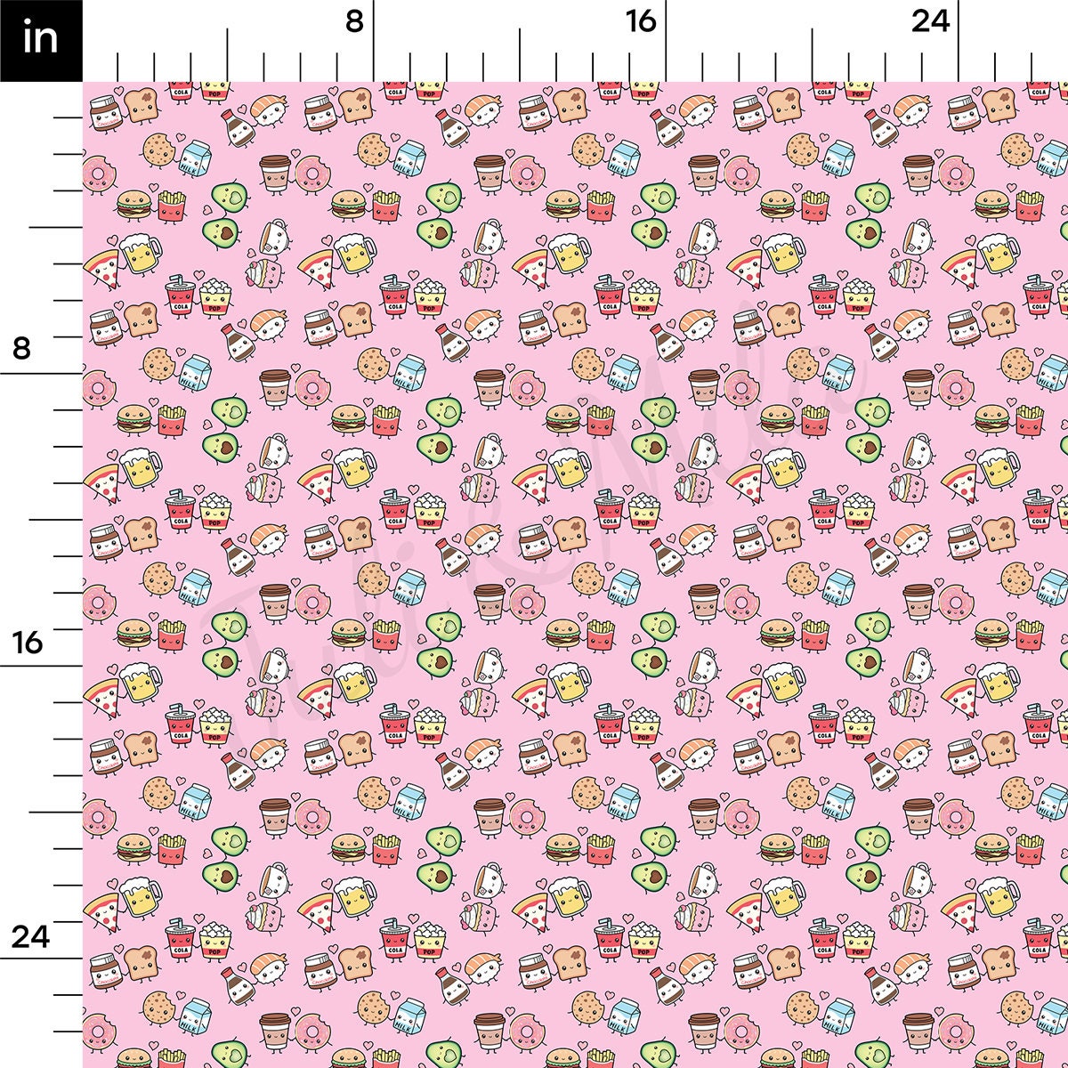 100% Cotton Fabric By the Yard Printed in USA Cotton Sateen -  Cotton CTN849