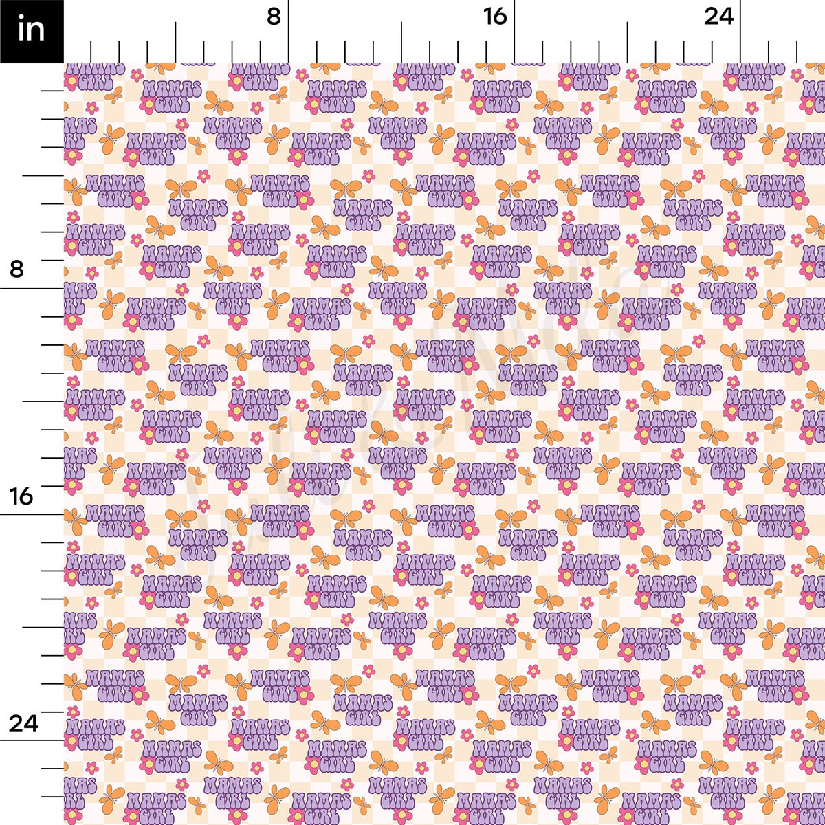 100% Cotton Fabric By the Yard Printed in USA Cotton Sateen -  Cotton CTN301 Mama&#39;s Girl