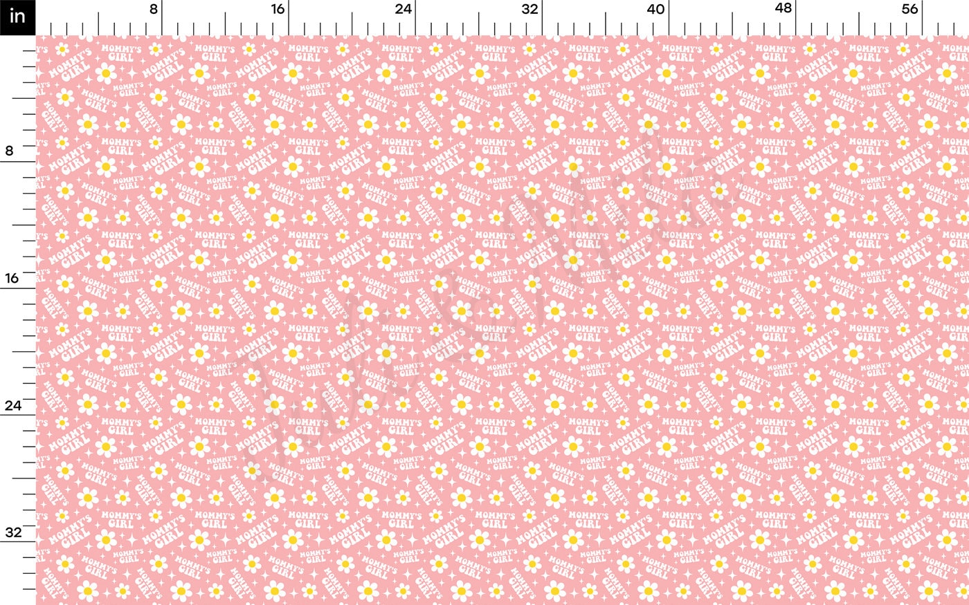 100% Cotton Fabric By the Yard Printed in USA Cotton Sateen -  Cotton CTN305 Mommy&#39;s Girl