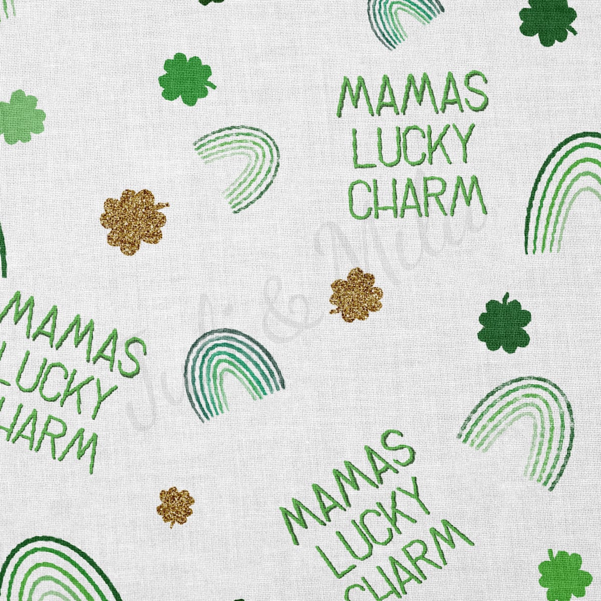 100% Cotton Fabric By the Yard Printed in USA Cotton Sateen -  Cotton CTN905 St. Patrick&#39;s Day