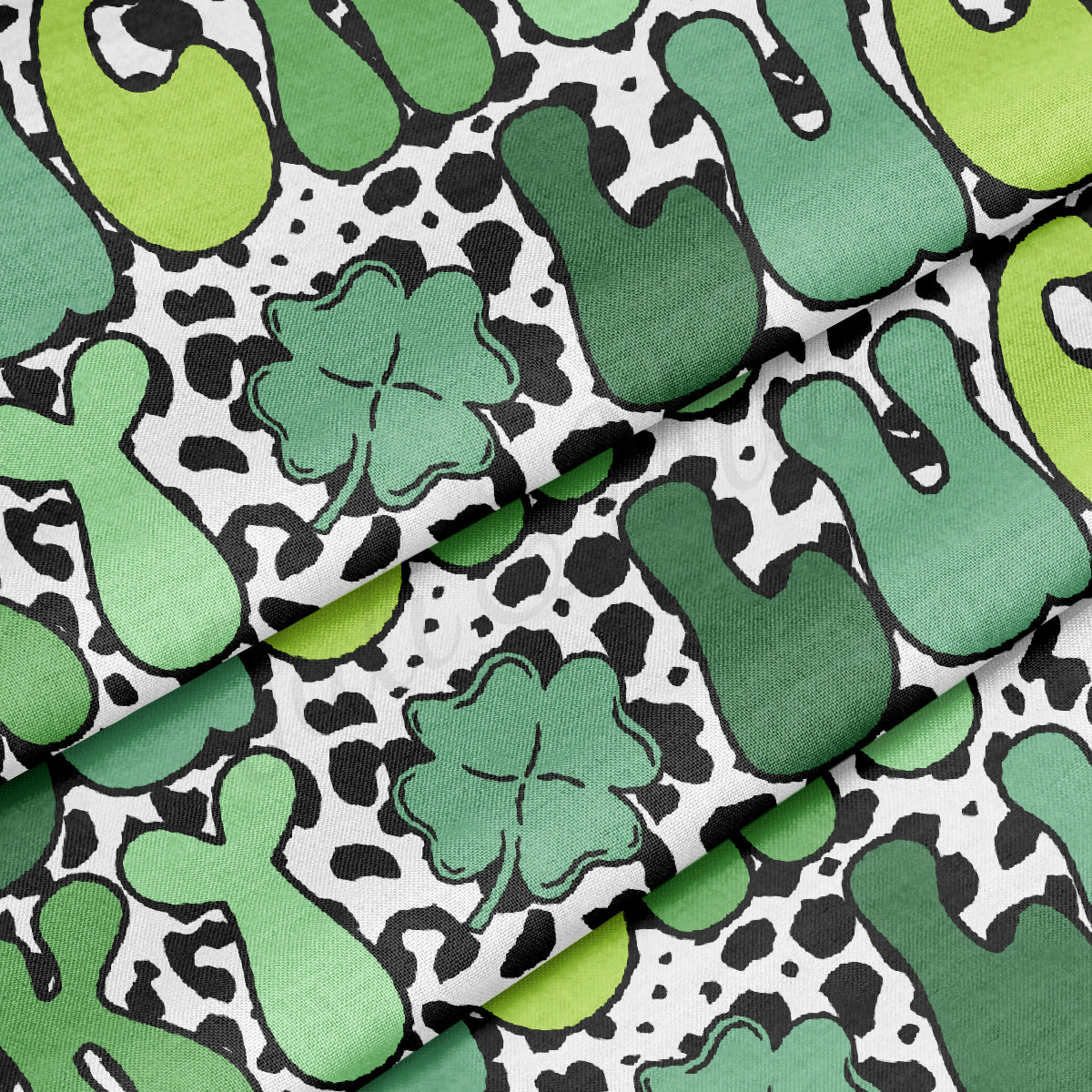 100% Cotton Fabric By the Yard Printed in USA Cotton Sateen -  Cotton CTN1089 St. Patrick&#39;s Day
