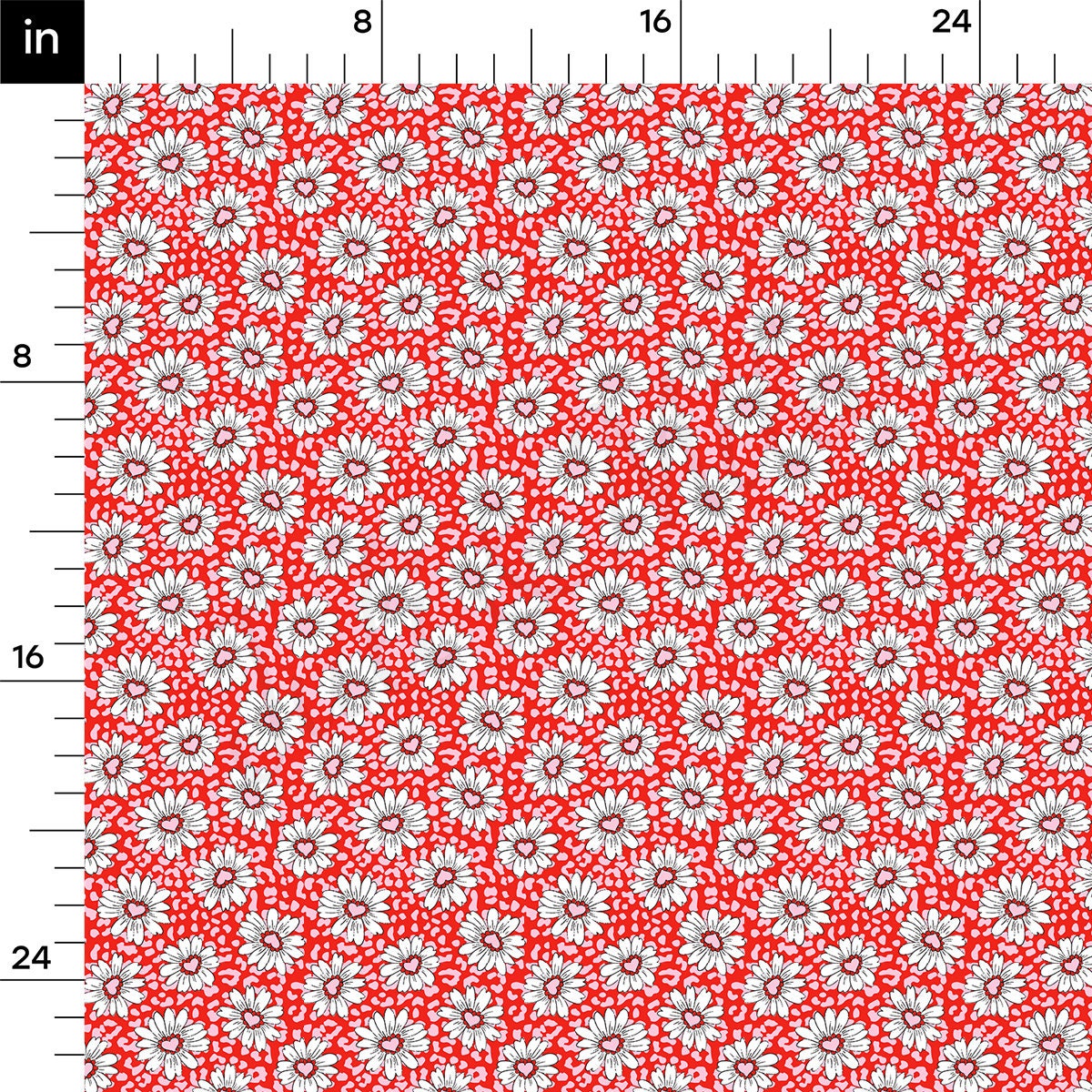 100% Cotton Fabric By the Yard Printed in USA Cotton Sateen -  Cotton CTN1096 Valentine&#39;s Day