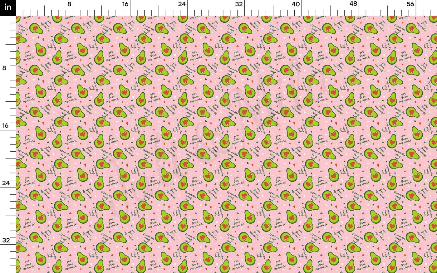 100% Cotton Fabric By the Yard Printed in USA Cotton Sateen -  Cotton CTN1132 Valentine&#39;s Day