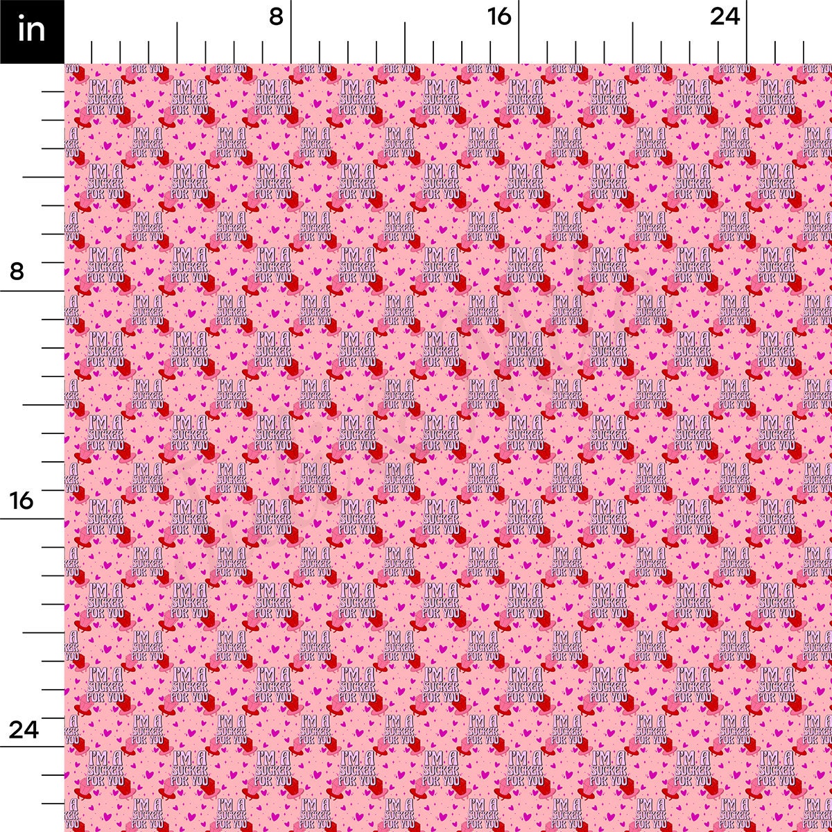 100% Cotton Fabric By the Yard Printed in USA Cotton Sateen -  Cotton CTN1213 Valentine&#39;s Day