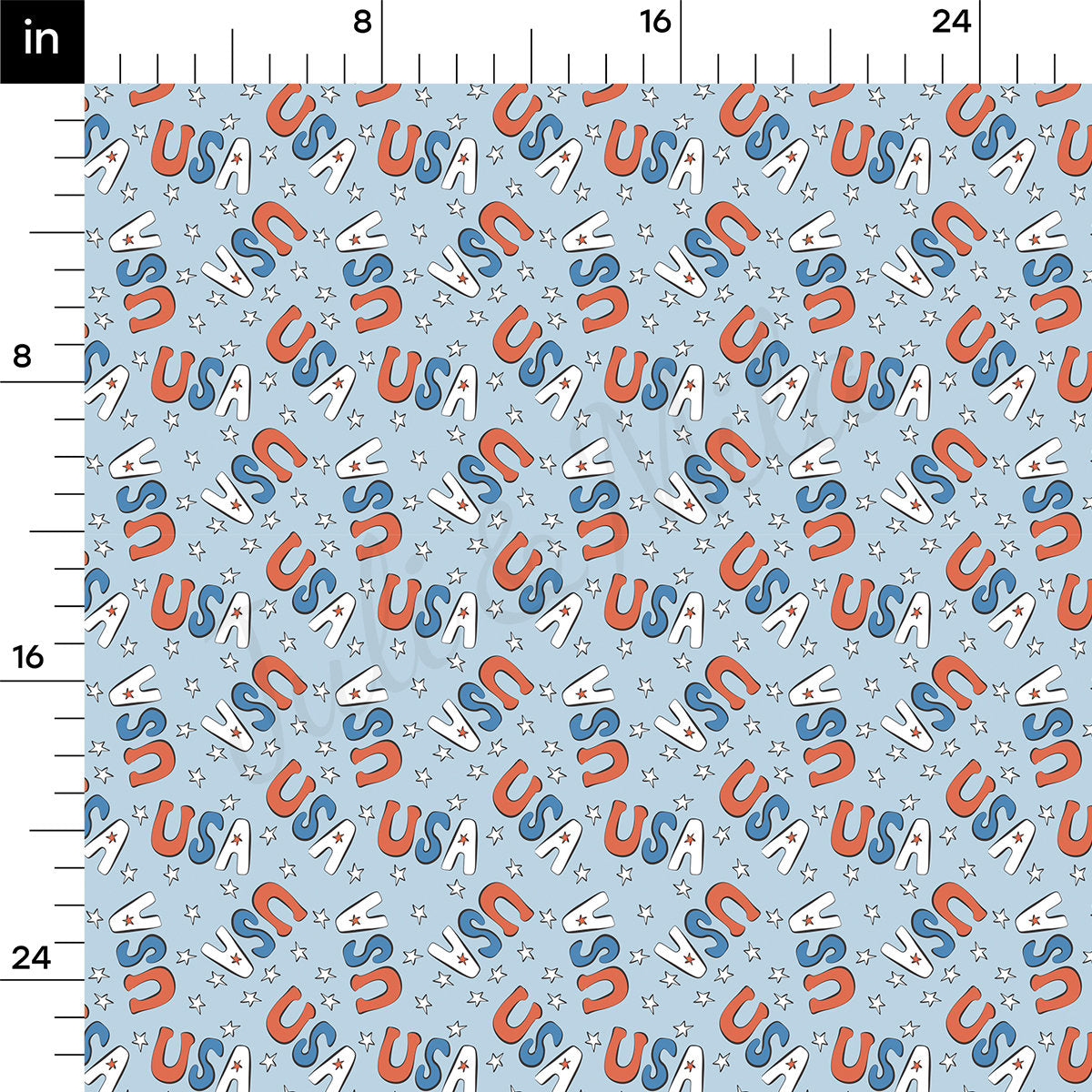 100% Cotton Fabric By the Yard Printed in USA Cotton Sateen -  Cotton CTN1228 4th of July Patriotic