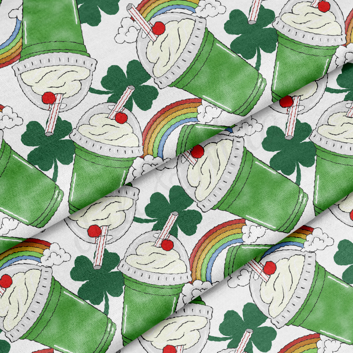 100% Cotton Fabric By the Yard Printed in USA Cotton Sateen -  Cotton CTN1242 St. Patrick&#39;s Day