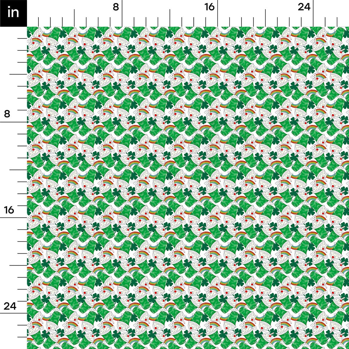 100% Cotton Fabric By the Yard Printed in USA Cotton Sateen -  Cotton CTN1242 St. Patrick&#39;s Day