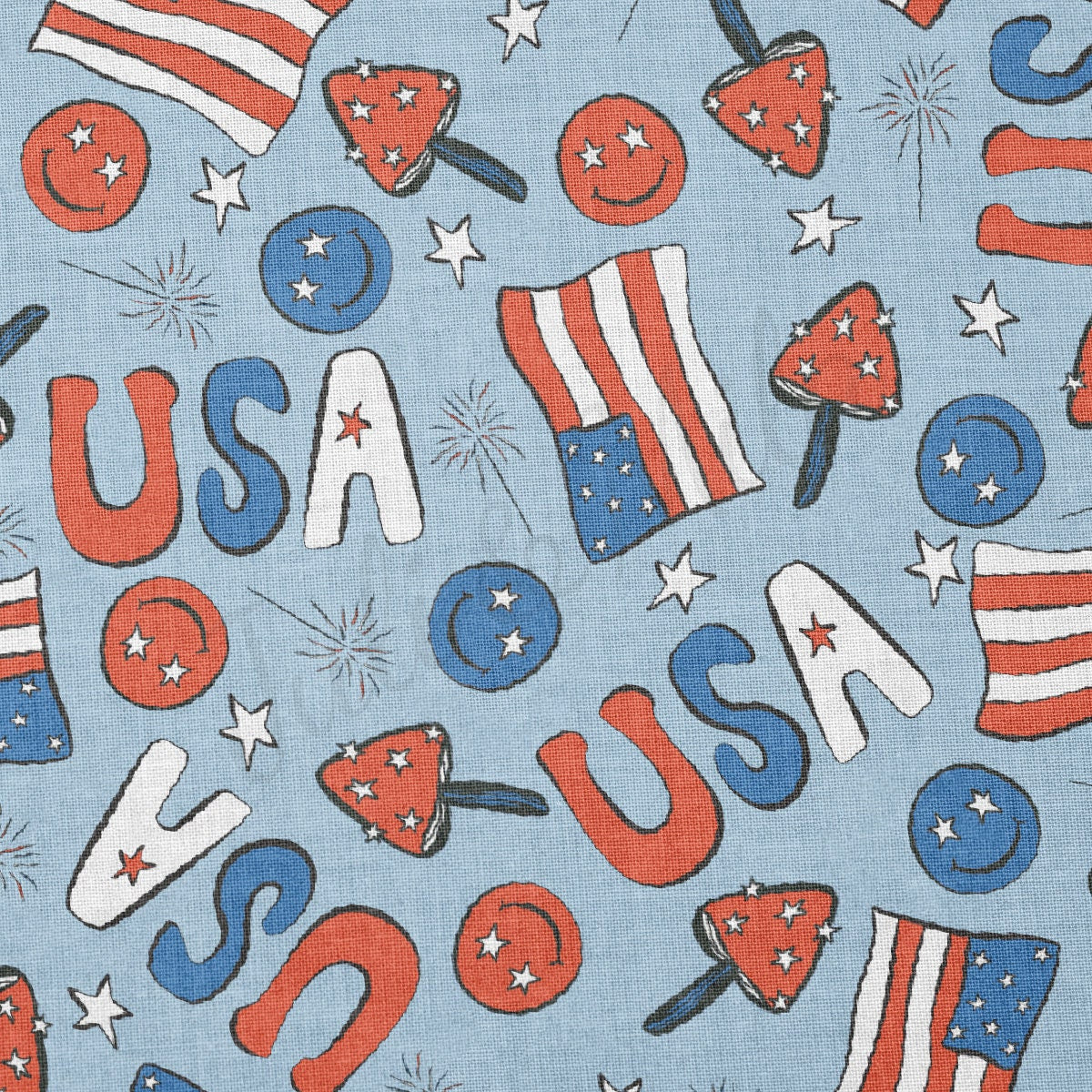 100% Cotton Fabric By the Yard Printed in USA Cotton Sateen -  Cotton CTN1229
