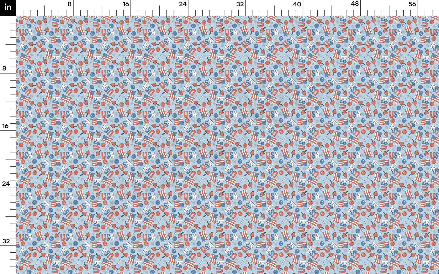 100% Cotton Fabric By the Yard Printed in USA Cotton Sateen -  Cotton CTN1229