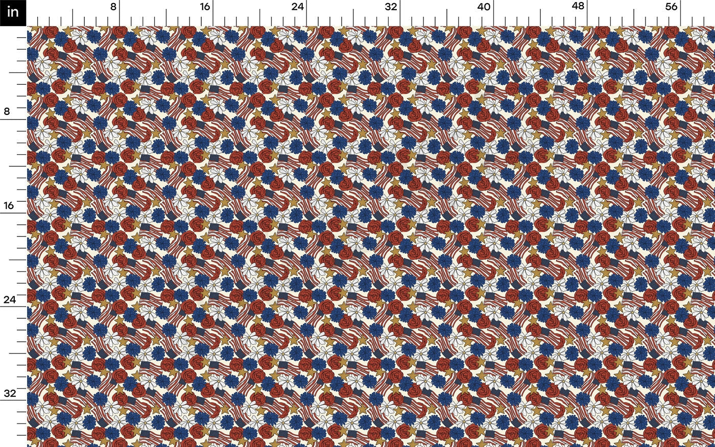 100% Cotton Fabric By the Yard Printed in USA Cotton Sateen -  Cotton  CTNPT53