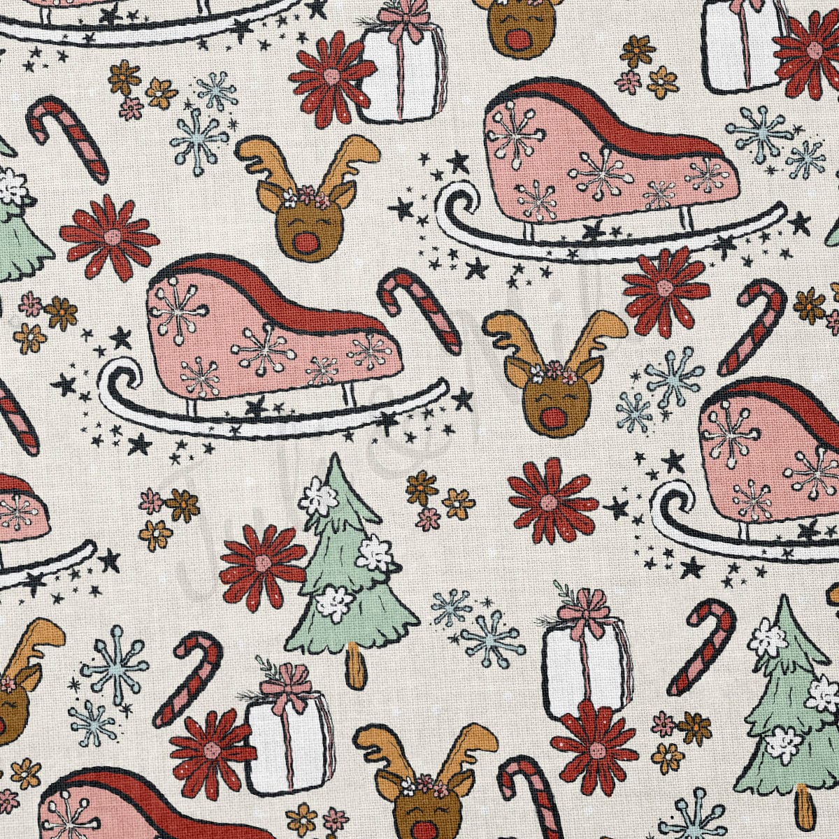 100% Cotton Fabric By the Yard Printed in USA Cotton Sateen -  Cotton  CTN942