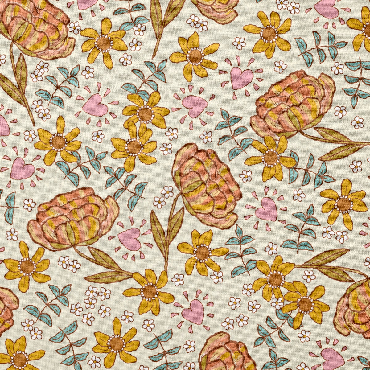 100% Cotton Fabric By the Yard Printed in USA Cotton Sateen -  Cotton  CTN450