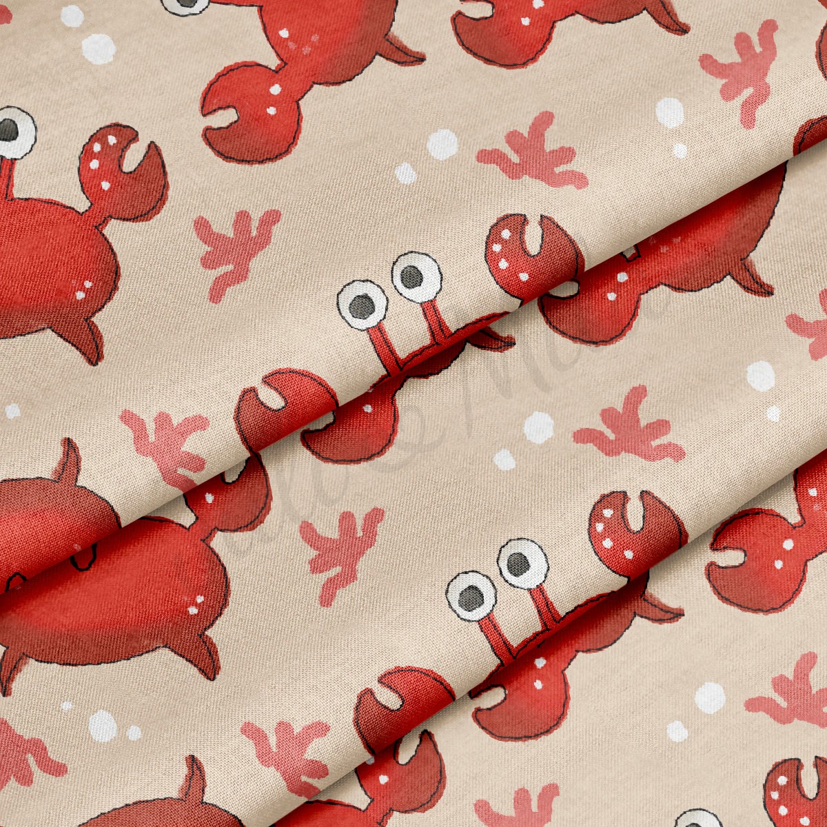 100% Cotton Fabric By the Yard Printed in USA Cotton Sateen -  Cotton  CTN440