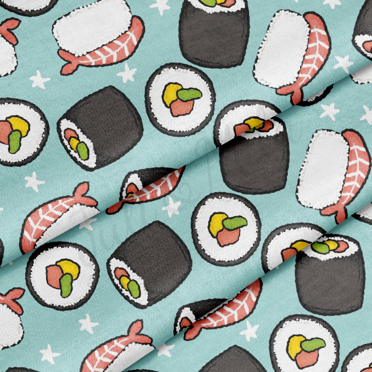 100% Cotton Fabric By the Yard Printed in USA Cotton Sateen -  Cotton  CTN490