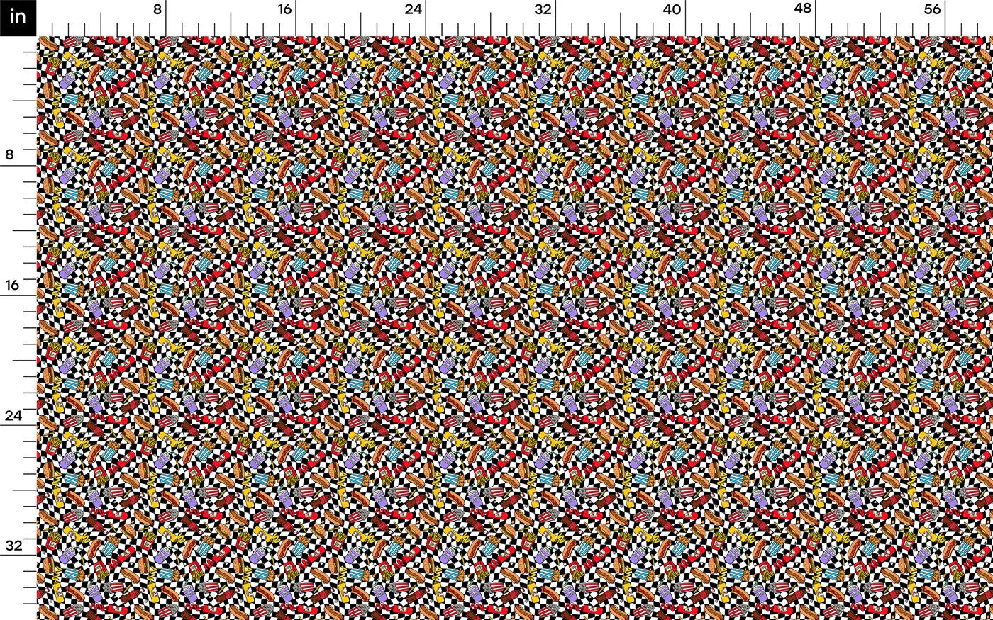 100% Cotton Fabric By the Yard Printed in USA Cotton Sateen -  Cotton CTN1301