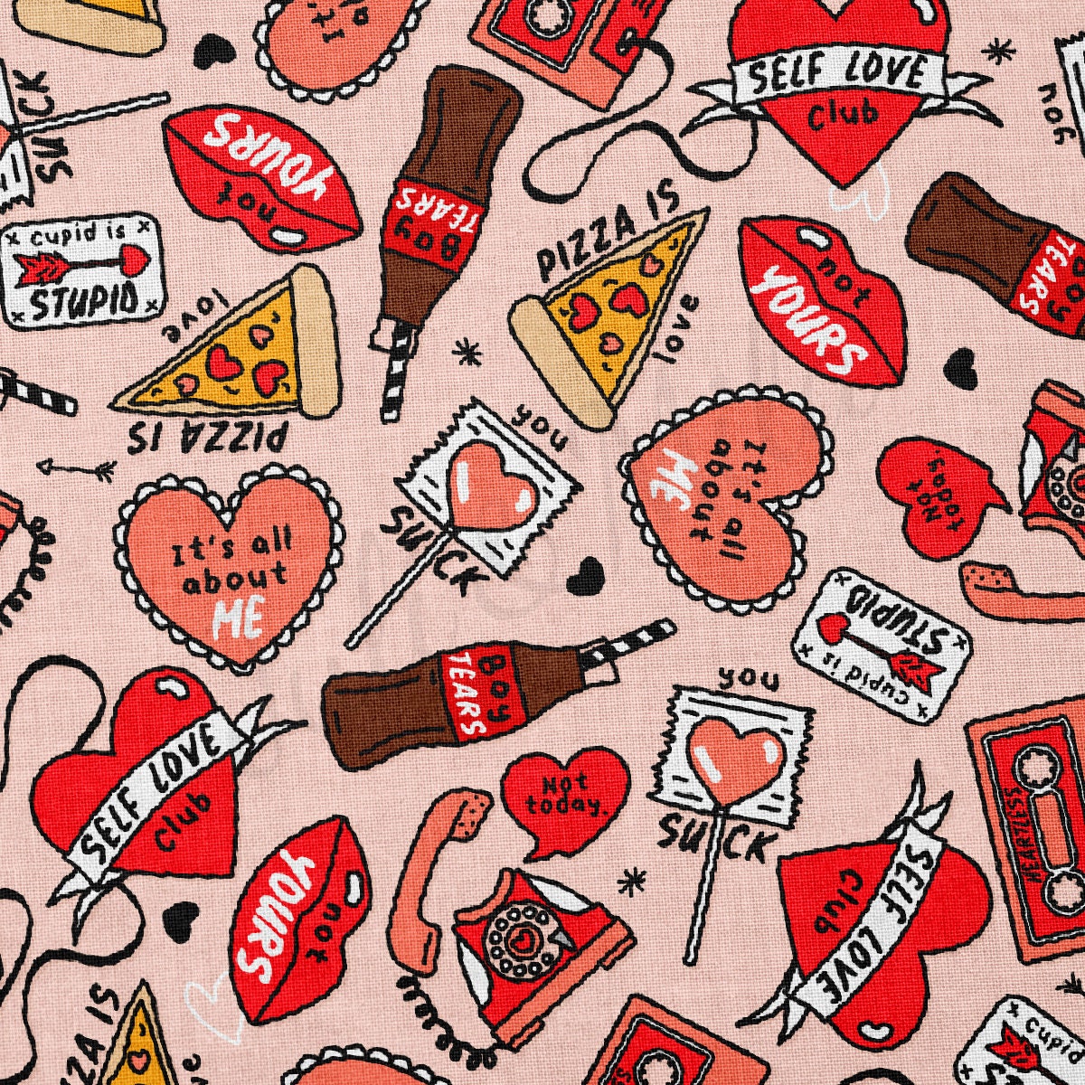 100% Cotton Fabric By the Yard Printed in USA Cotton Sateen -  Cotton CTN1303