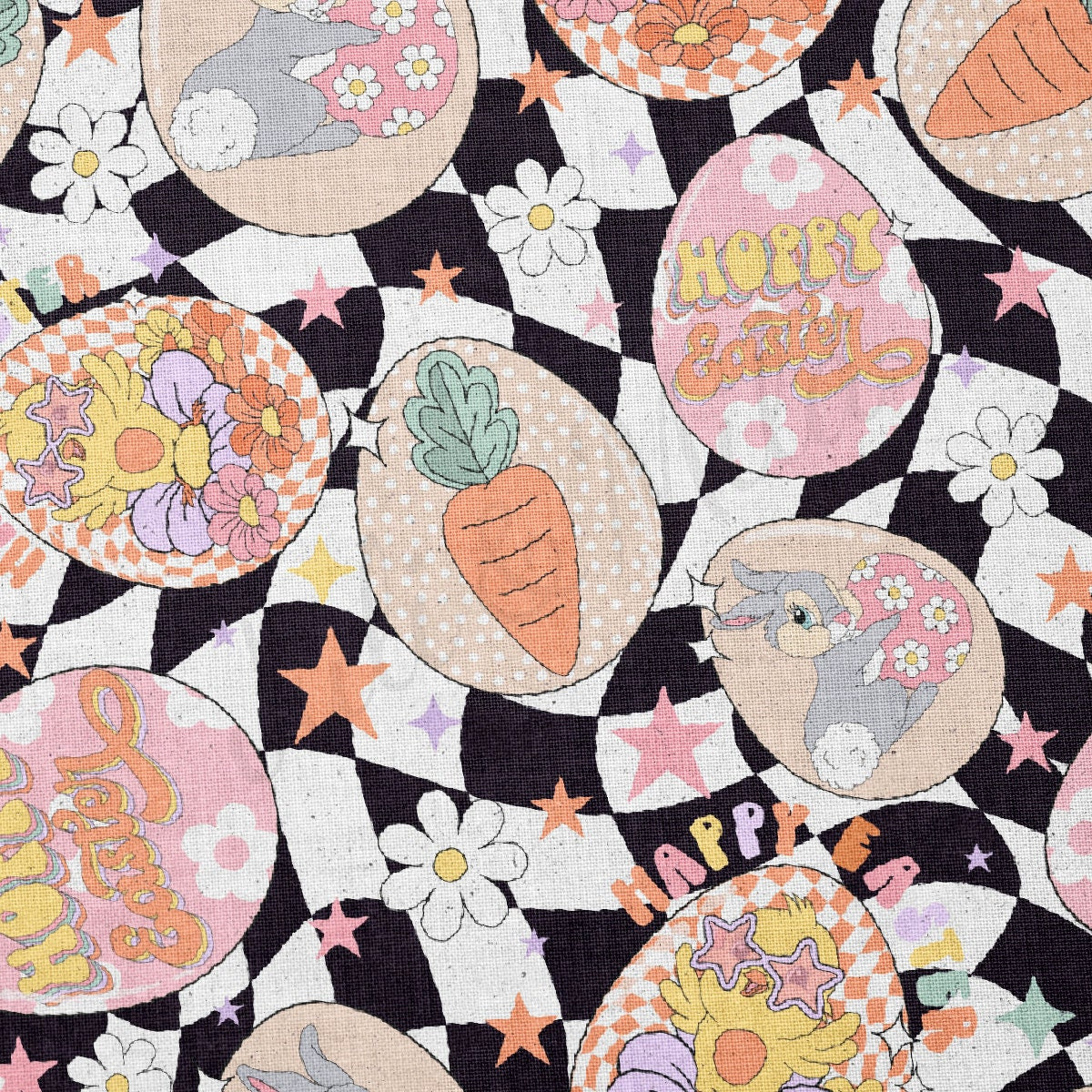 100% Cotton Fabric By the Yard Printed in USA Cotton Sateen -  Cotton CTN1337