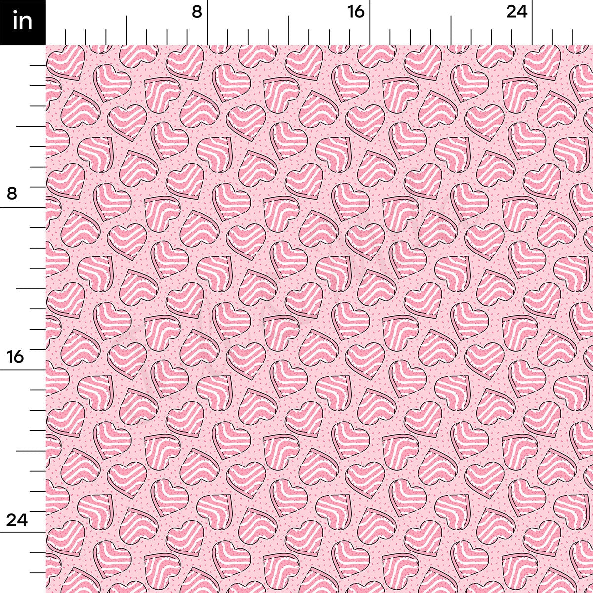 100% Cotton Fabric By the Yard Printed in USA Cotton Sateen -  Cotton CTN2256 Valentine&#39;s Day