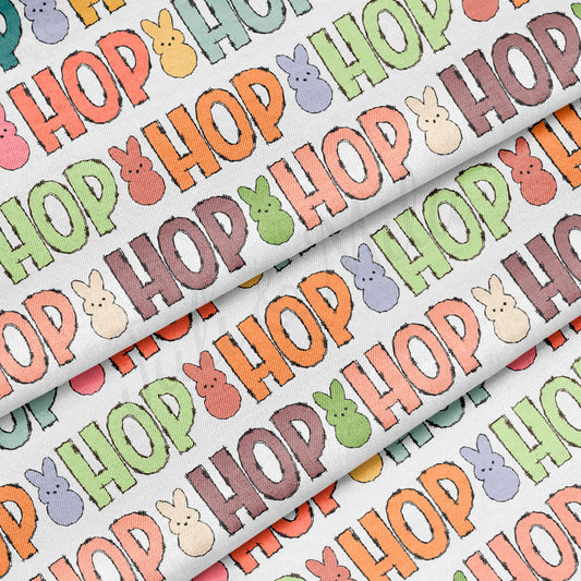 100% Cotton Fabric By the Yard Printed in USA Cotton Sateen -  Cotton CTNEast118 Easter