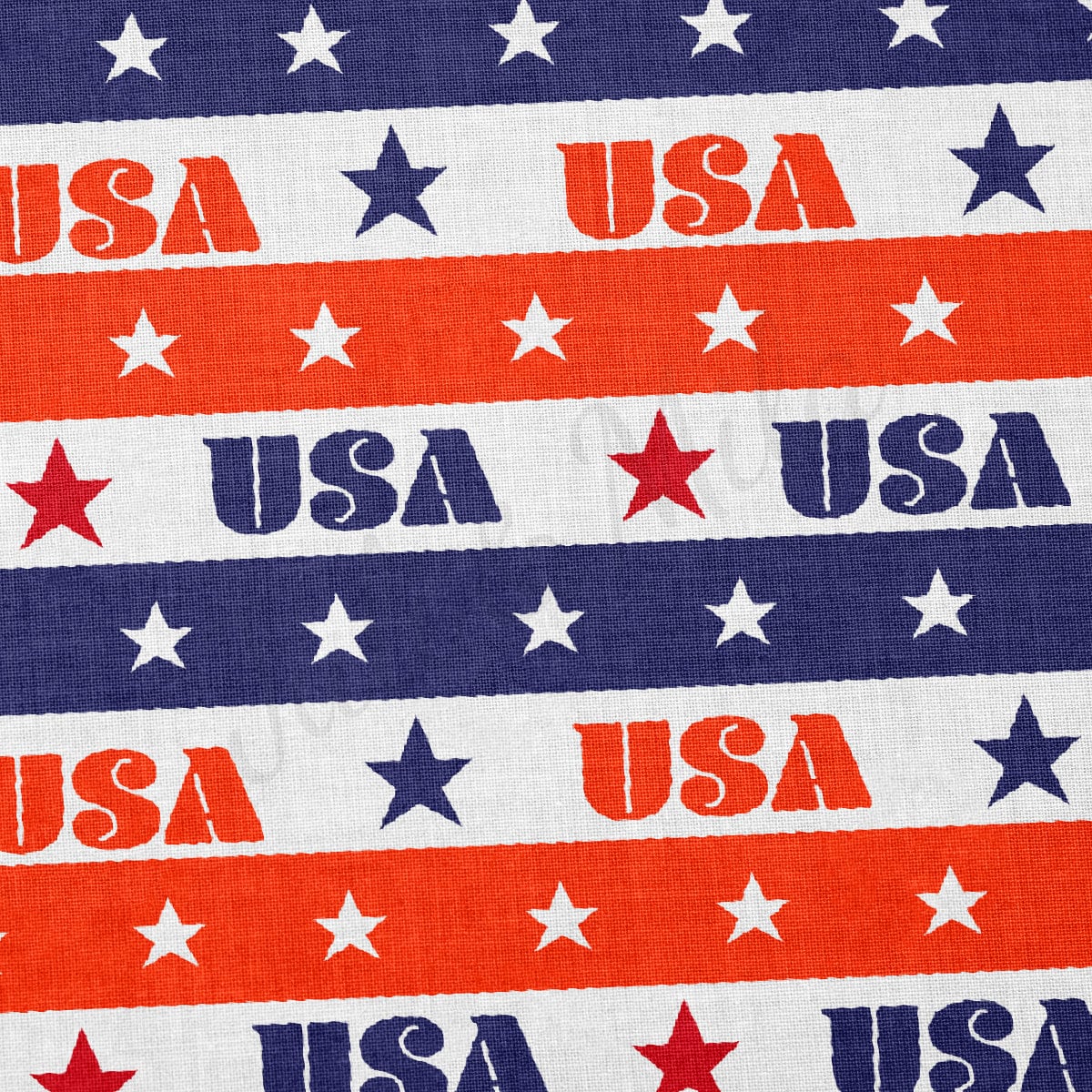 100% Cotton Fabric By the Yard Printed in USA Cotton Sateen -  Cotton CTNPT52 4th of July Patriotic