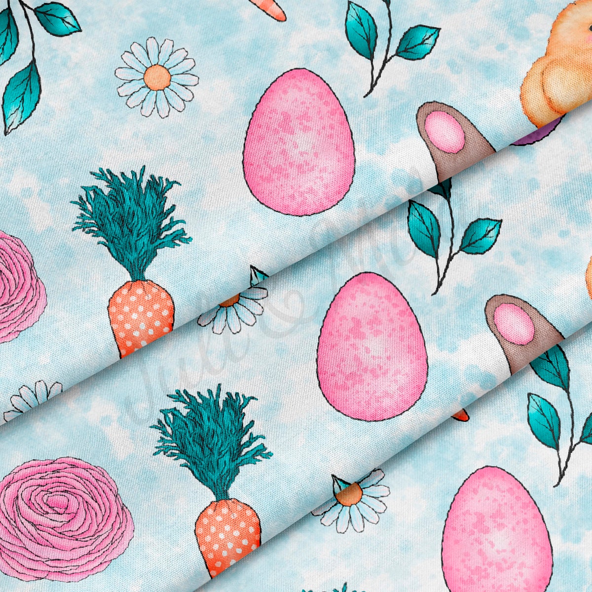 100% Cotton Fabric By the Yard Printed in USA Cotton Sateen -  Cotton  CTN750