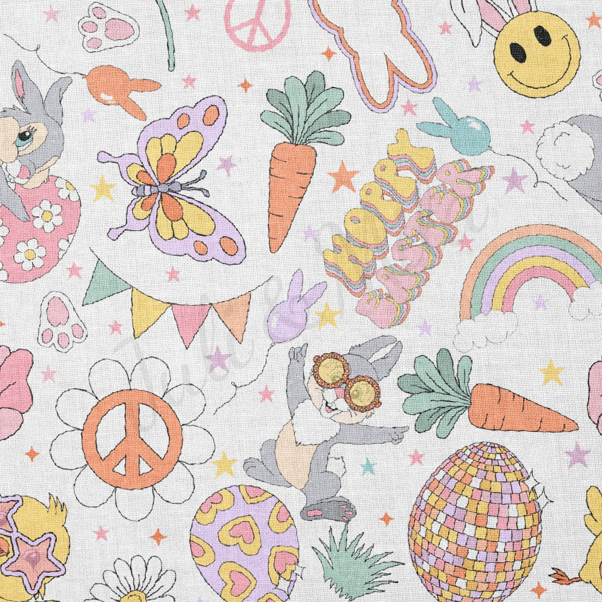 100% Cotton Fabric By the Yard Printed in USA Cotton Sateen -  Cotton  CTN1393