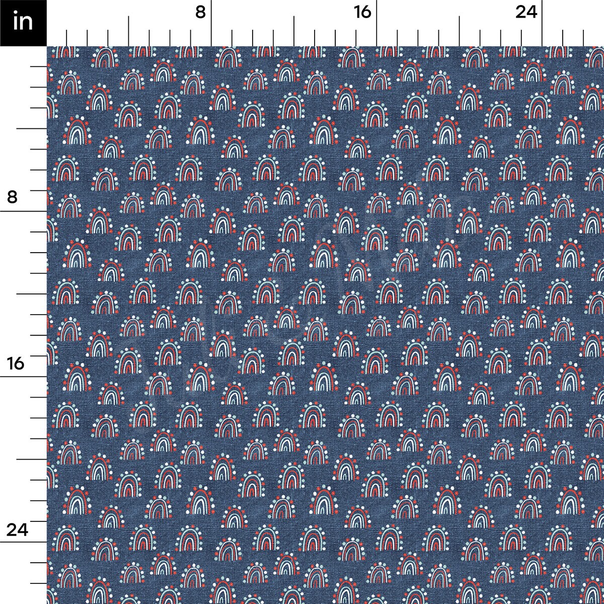 100% Cotton Fabric By the Yard Printed in USA Cotton Sateen -  Cotton CTNPT75 4th of July