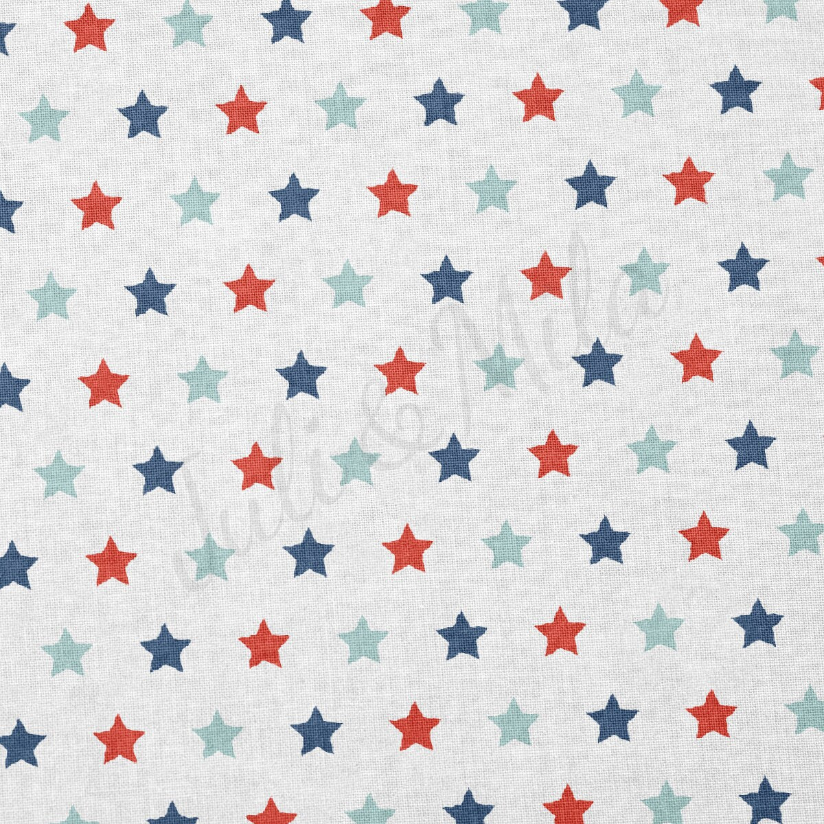 100% Cotton Fabric By the Yard Printed in USA Cotton Sateen -  Cotton CTNPT88 4th of July