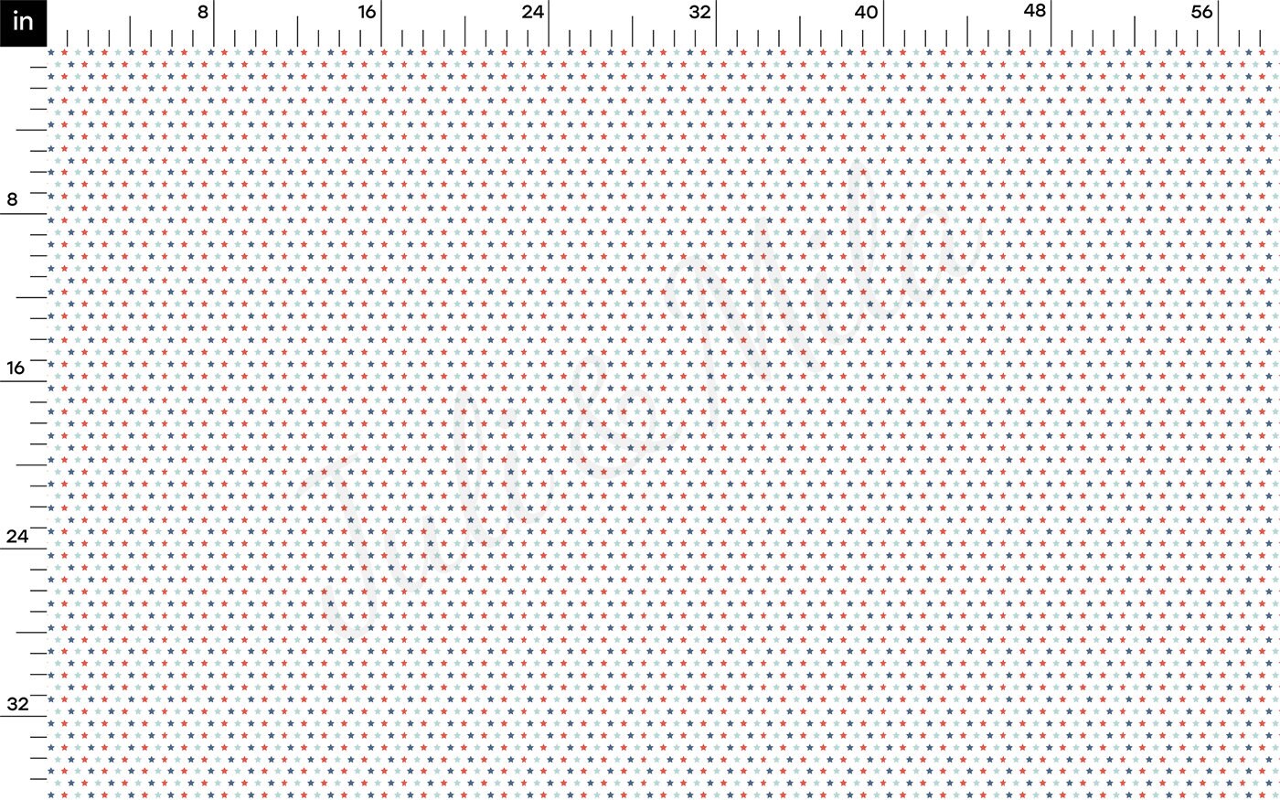 100% Cotton Fabric By the Yard Printed in USA Cotton Sateen -  Cotton CTNPT88 4th of July