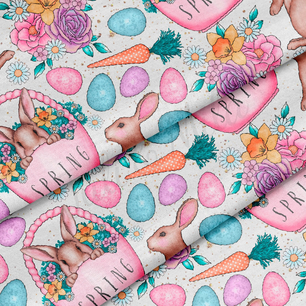 100% Cotton Fabric By the Yard Printed in USA Cotton Sateen -  Cotton  CTN776