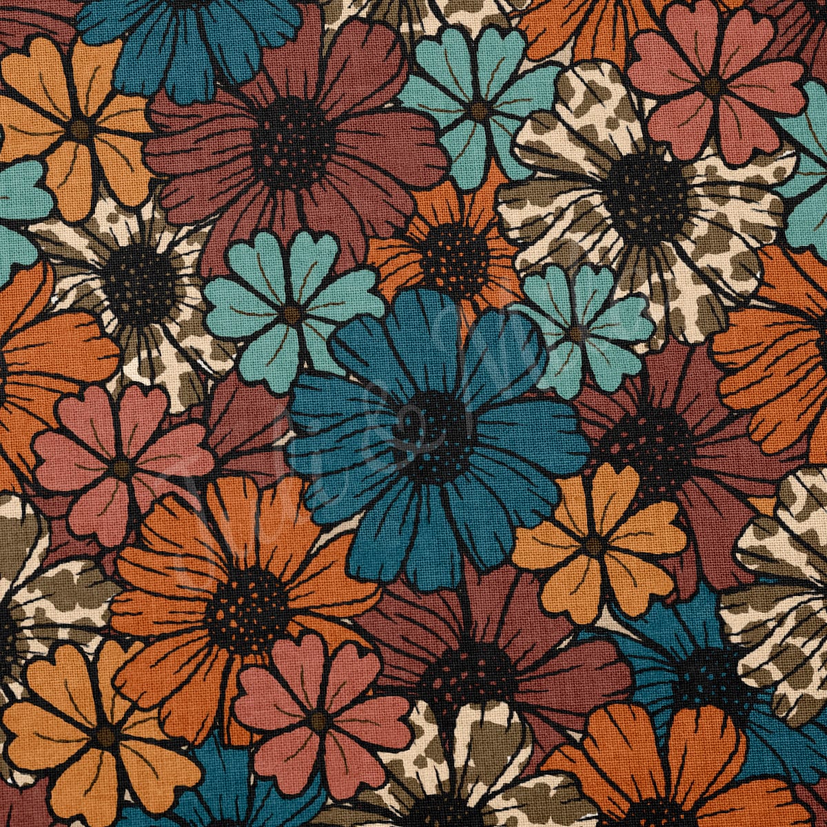 100% Cotton Fabric By the Yard Printed in USA Cotton Sateen -  Cotton  CTN1376