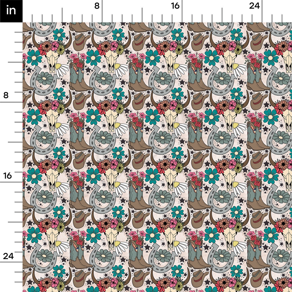 100% Cotton Fabric By the Yard Printed in USA Cotton Sateen -  Cotton  CTN1407