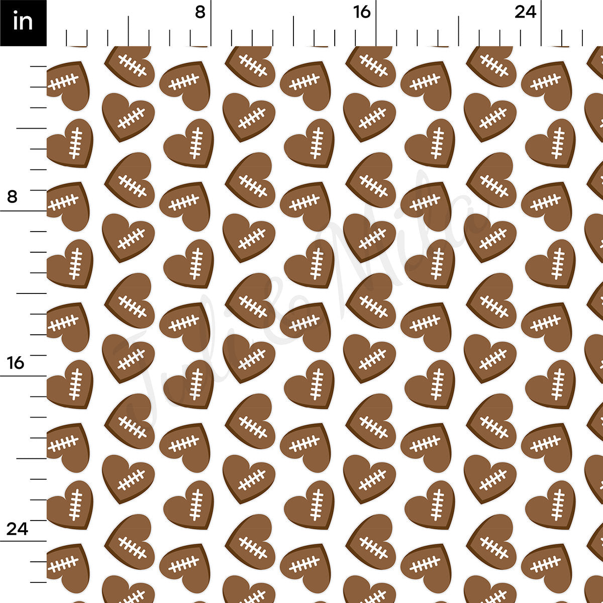 100% Cotton Fabric By the Yard Printed in USA Cotton Sateen -  Cotton  CTN788 Football