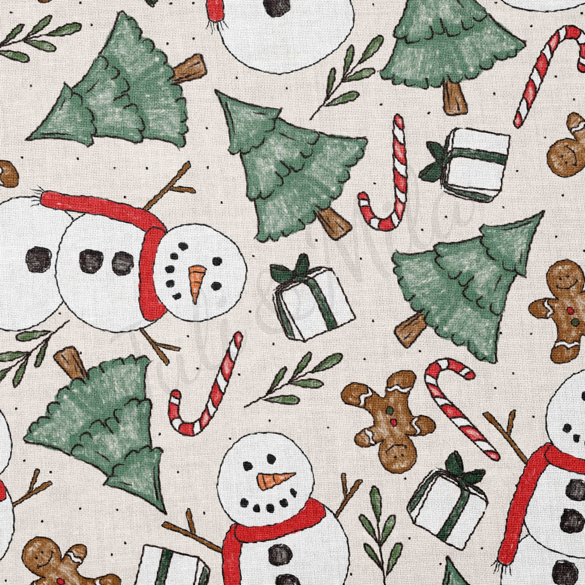 100% Cotton Fabric By the Yard Printed in USA Cotton Sateen -  Cotton  CTN1005