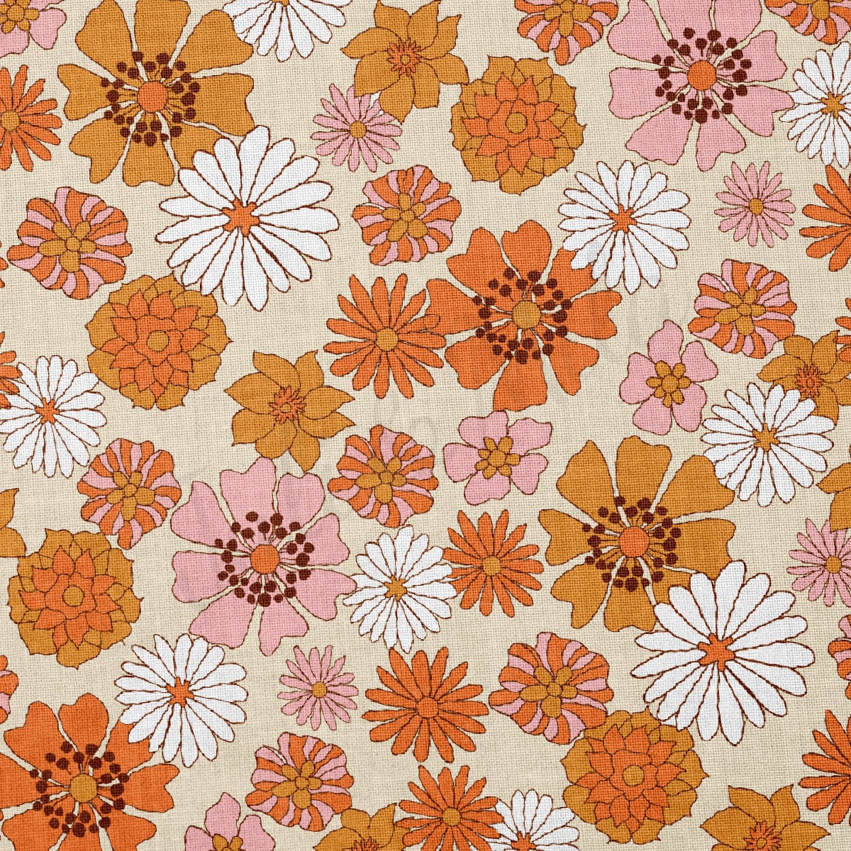 100% Cotton Fabric By the Yard Printed in USA Cotton Sateen -  Cotton CTN389