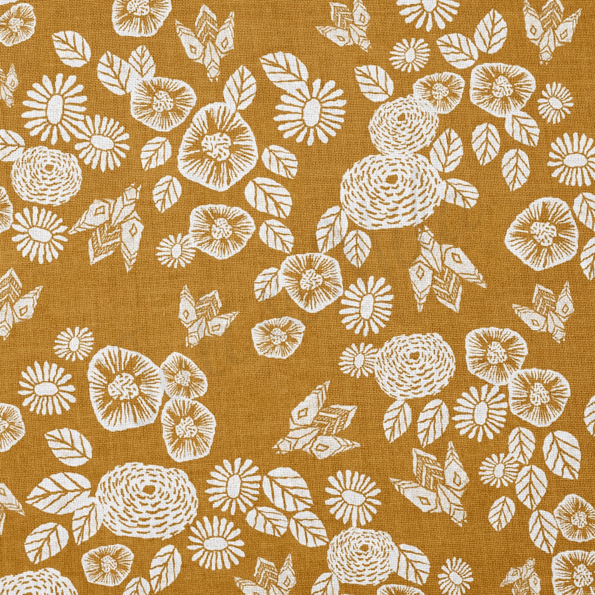 100% Cotton Fabric By the Yard Printed in USA Cotton Sateen -  Cotton CTN426