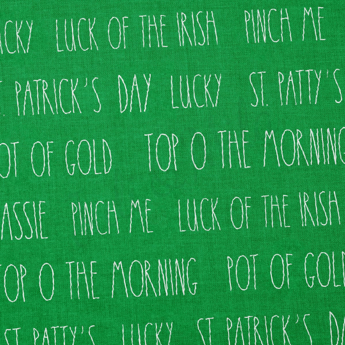 100% Cotton Fabric By the Yard Printed in USA Cotton Sateen -  Cotton CTN1081 St. Patrick&#39;s Day