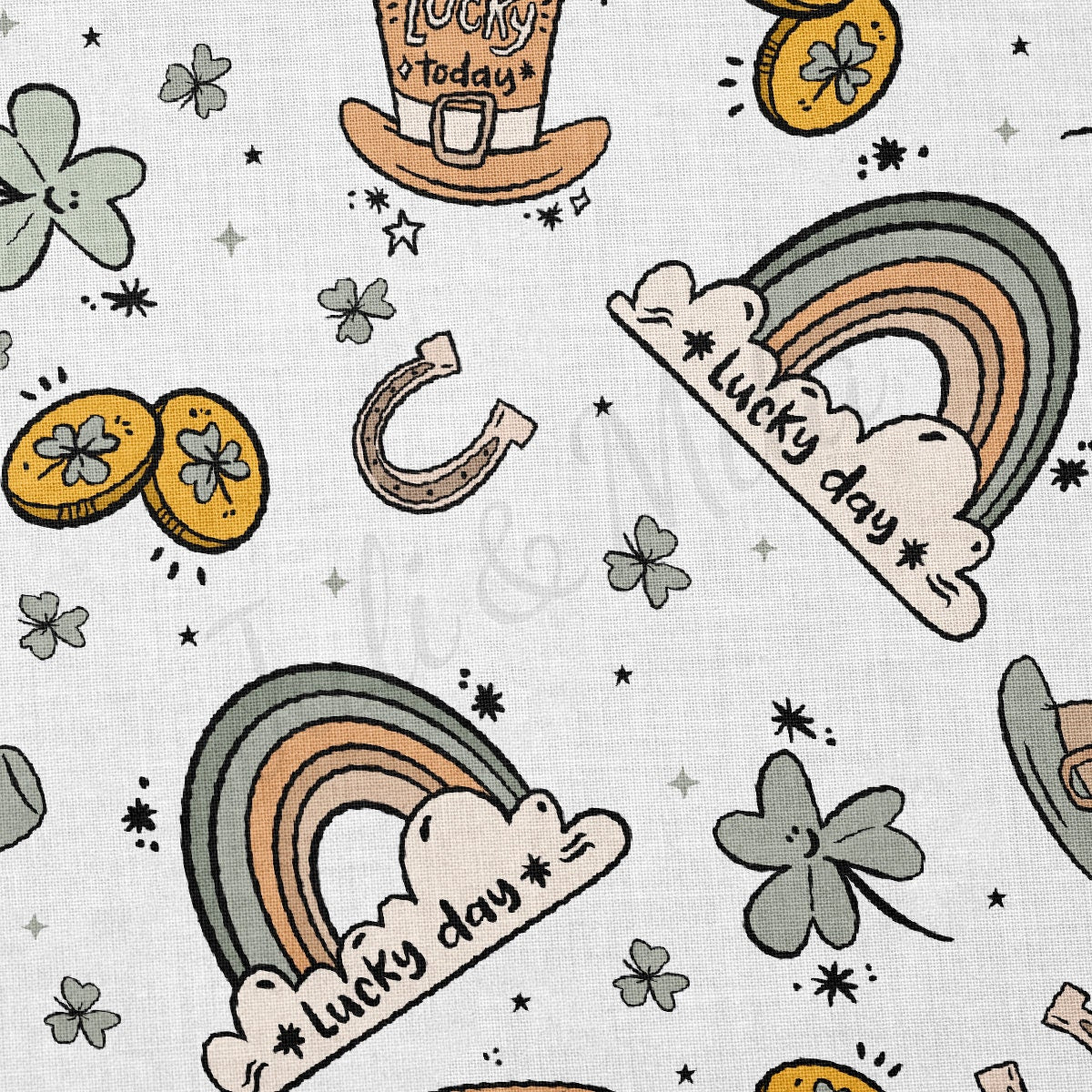 100% Cotton Fabric By the Yard Printed in USA Cotton Sateen -  Cotton CTN1194