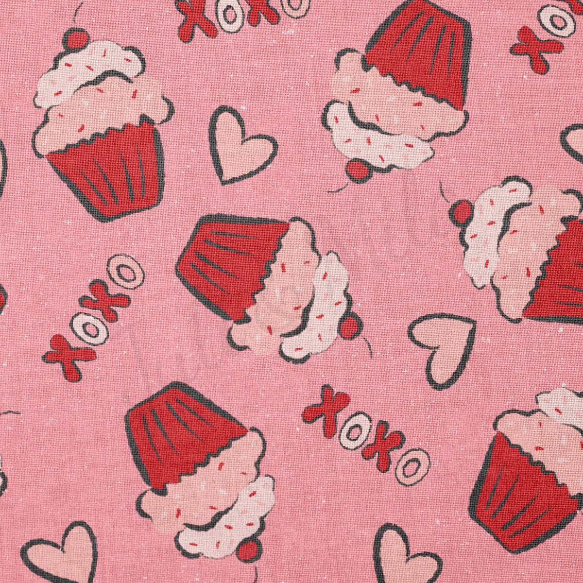 100% Cotton Fabric By the Yard Printed in USA Cotton Sateen -  Cotton CTN1216 Valentine&#39;s Day
