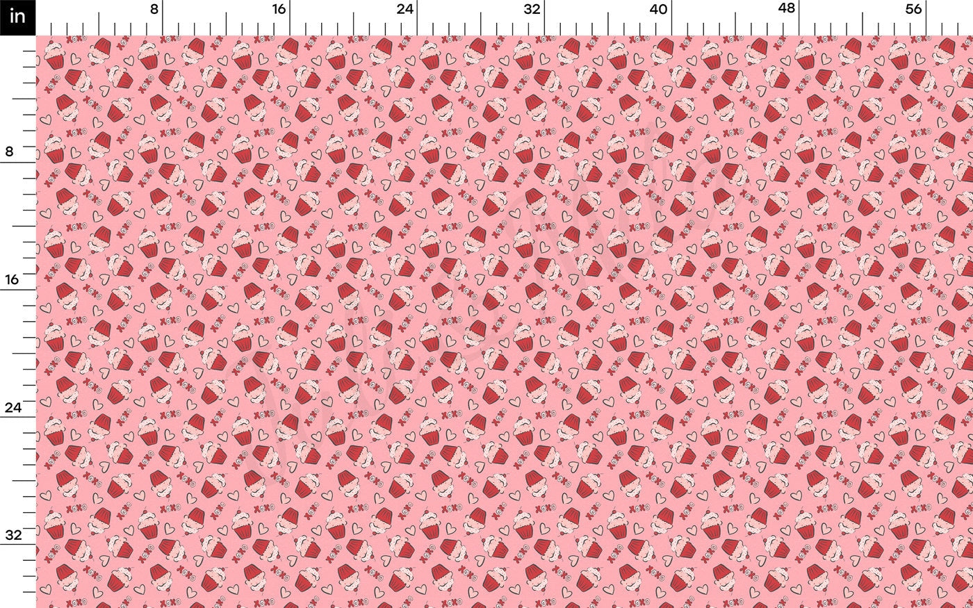 100% Cotton Fabric By the Yard Printed in USA Cotton Sateen -  Cotton CTN1216 Valentine&#39;s Day