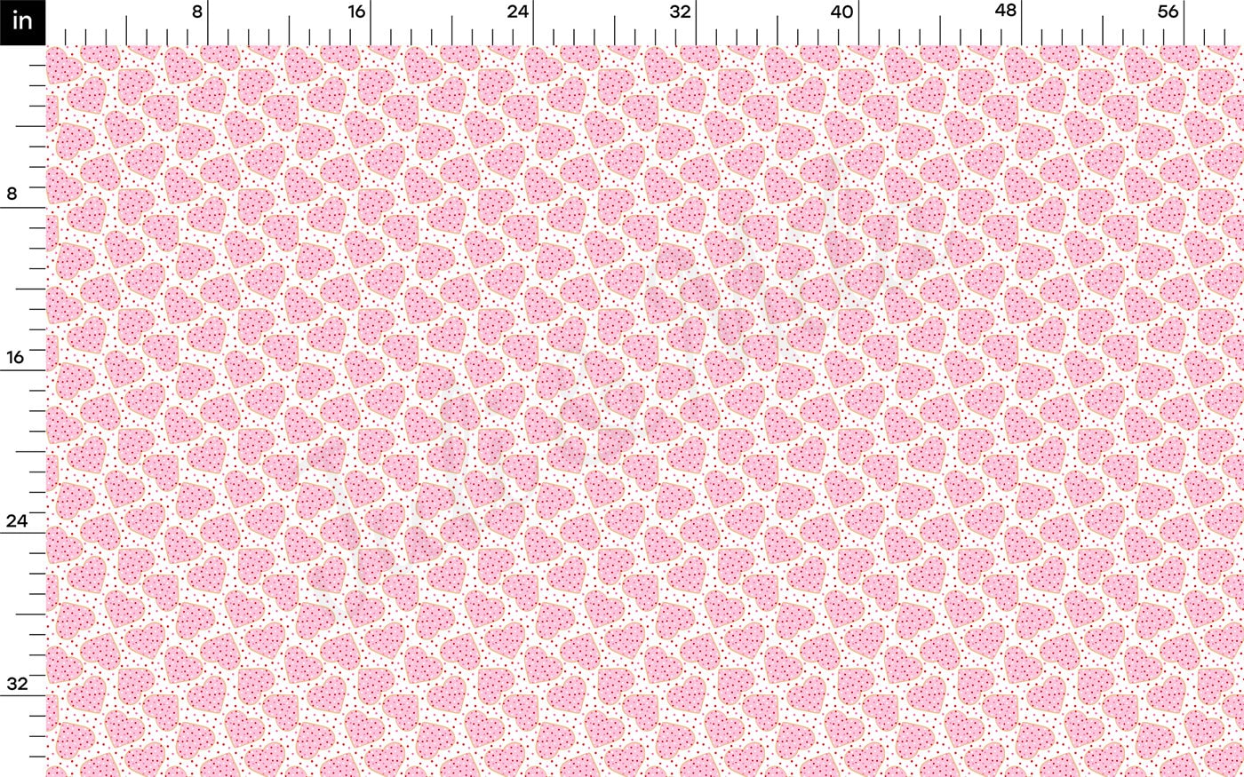 100% Cotton Fabric By the Yard Printed in USA Cotton Sateen -  Cotton CTN1224 Valentine&#39;s Day