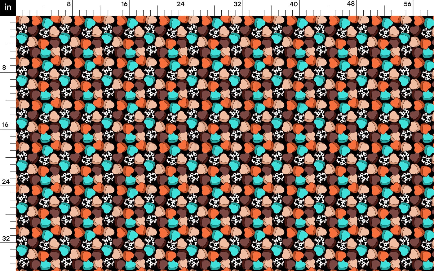 100% Cotton Fabric By the Yard Printed in USA Cotton Sateen -  Cotton CTN1299