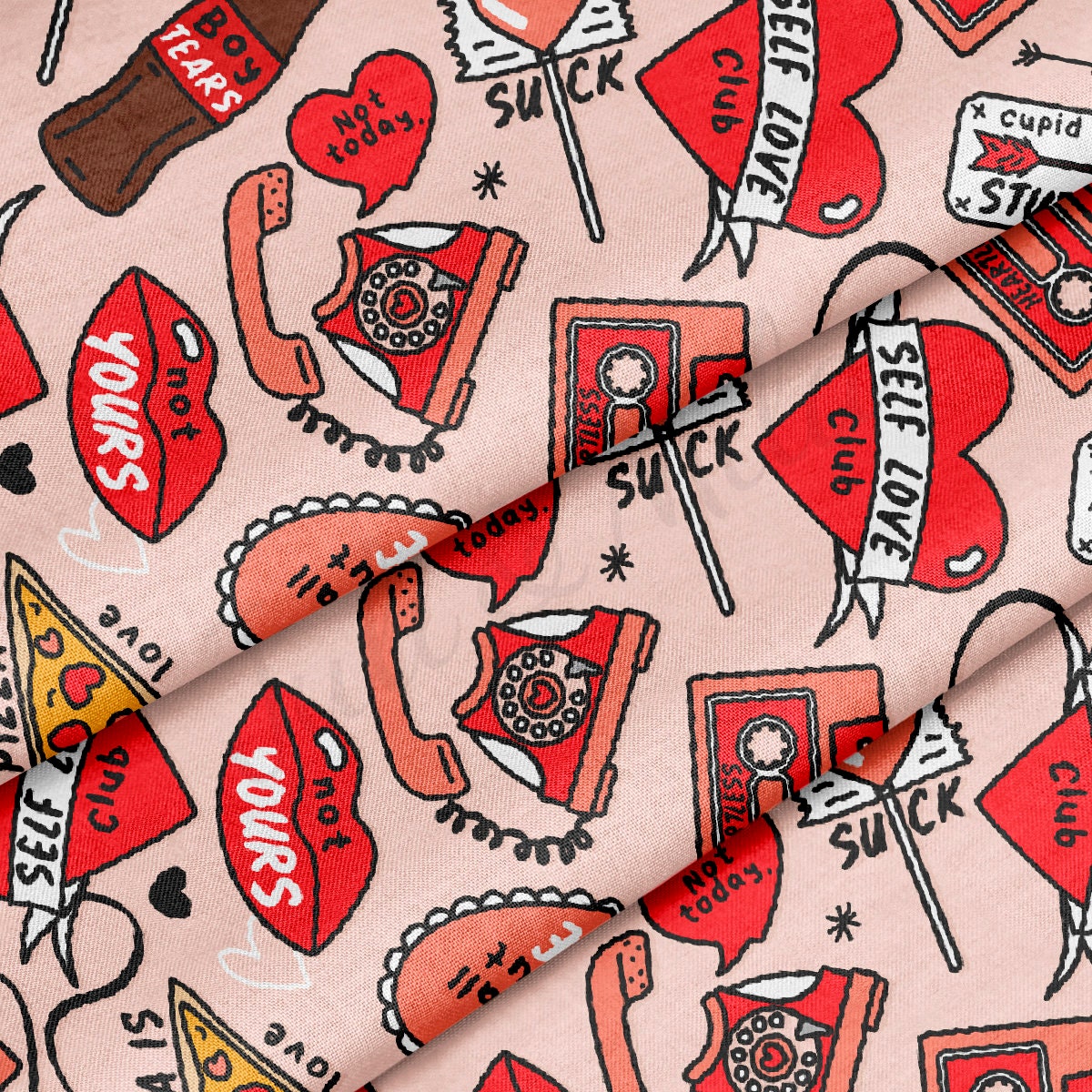 100% Cotton Fabric By the Yard Printed in USA Cotton Sateen -  Cotton CTN1303