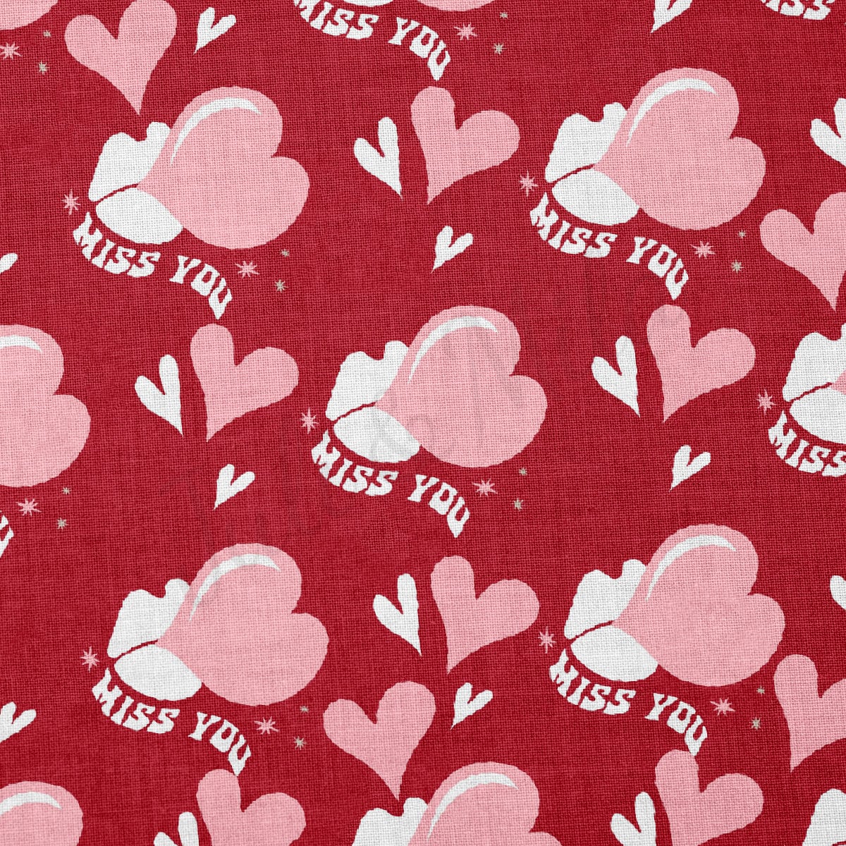100% Cotton Fabric By the Yard Printed in USA Cotton Sateen -  Cotton CTN1332 Valentine&#39;s Day