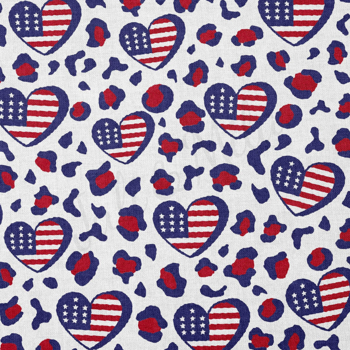 100% Cotton Fabric By the Yard Printed in USA Cotton Sateen -  Cotton CTN1355 4th of July Patriotic
