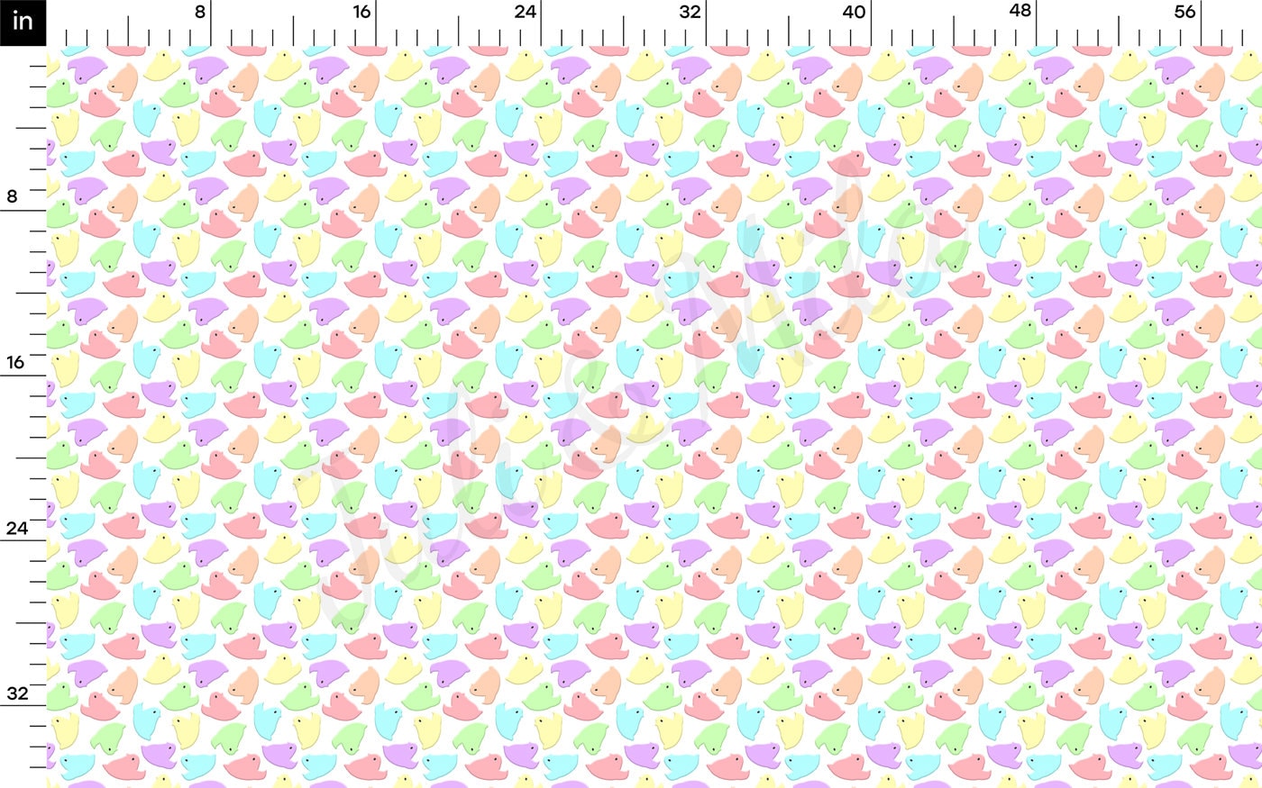 100% Cotton Fabric By the Yard Printed in USA Cotton Sateen -  Cotton CTNEast77 Easter