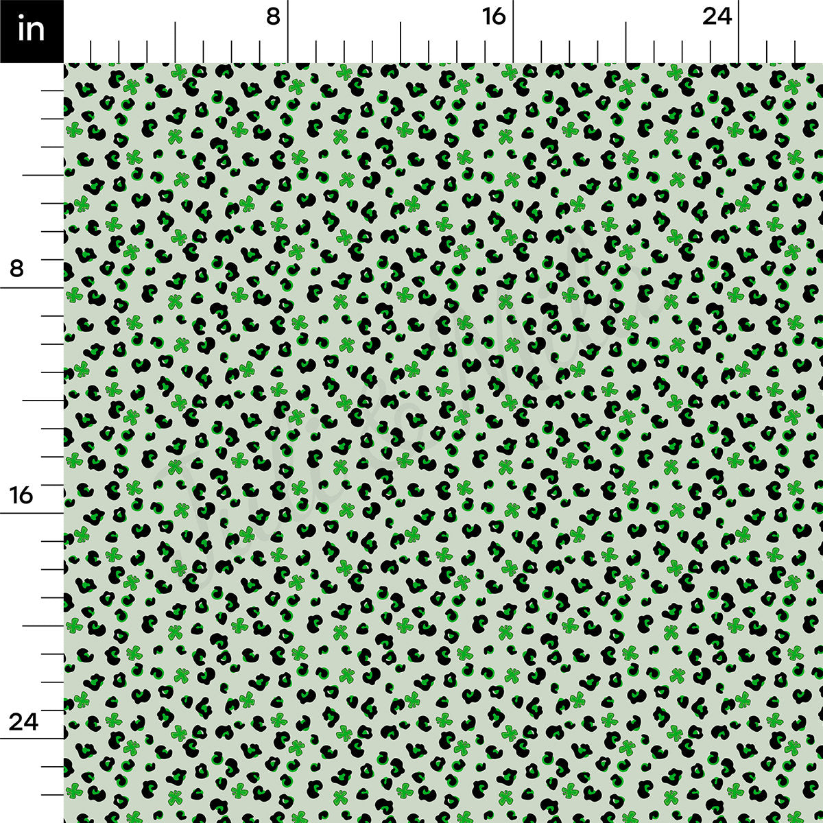 100% Cotton Fabric By the Yard Printed in USA Cotton Sateen -  Cotton CTNPaintsmear66 St. Patrick&#39;s Day