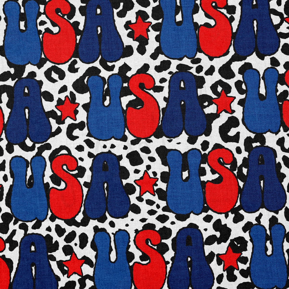 100% Cotton Fabric By the Yard Printed in USA Cotton Sateen -  Cotton CTNPT89 4th of July Patriotic