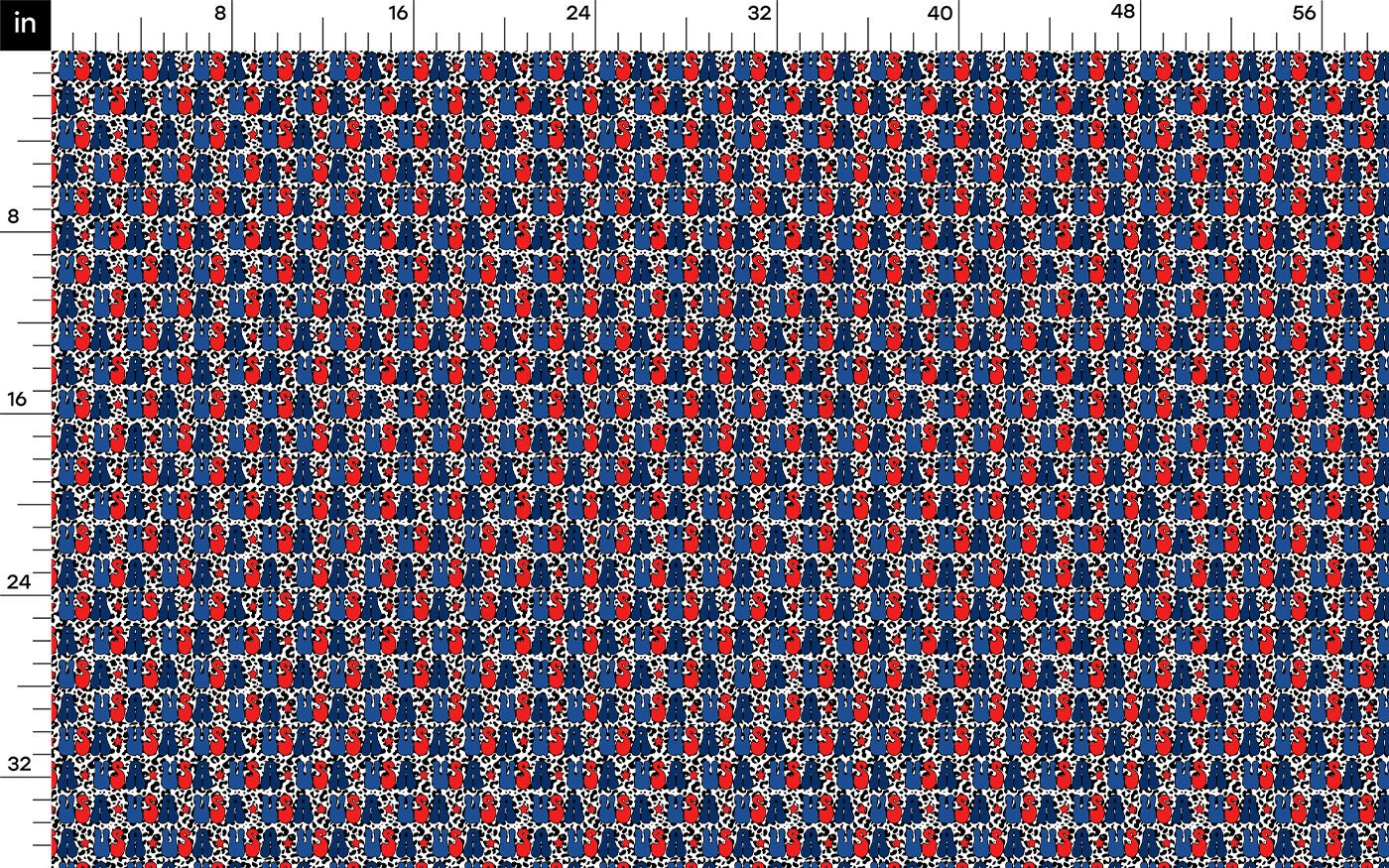 100% Cotton Fabric By the Yard Printed in USA Cotton Sateen -  Cotton CTNPT89 4th of July Patriotic