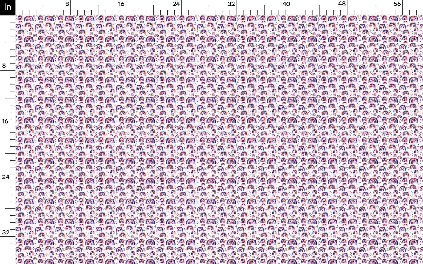 100% Cotton Fabric By the Yard Printed in USA Cotton Sateen -  Cotton CTNPT90 4th of July Patriotic
